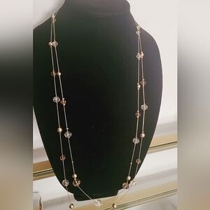Natural Fresh Pearl Long Necklace.🌴